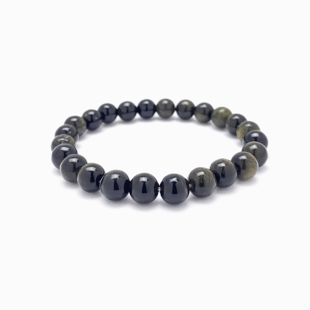 Pulseira Obsidiana Dourada PN4018