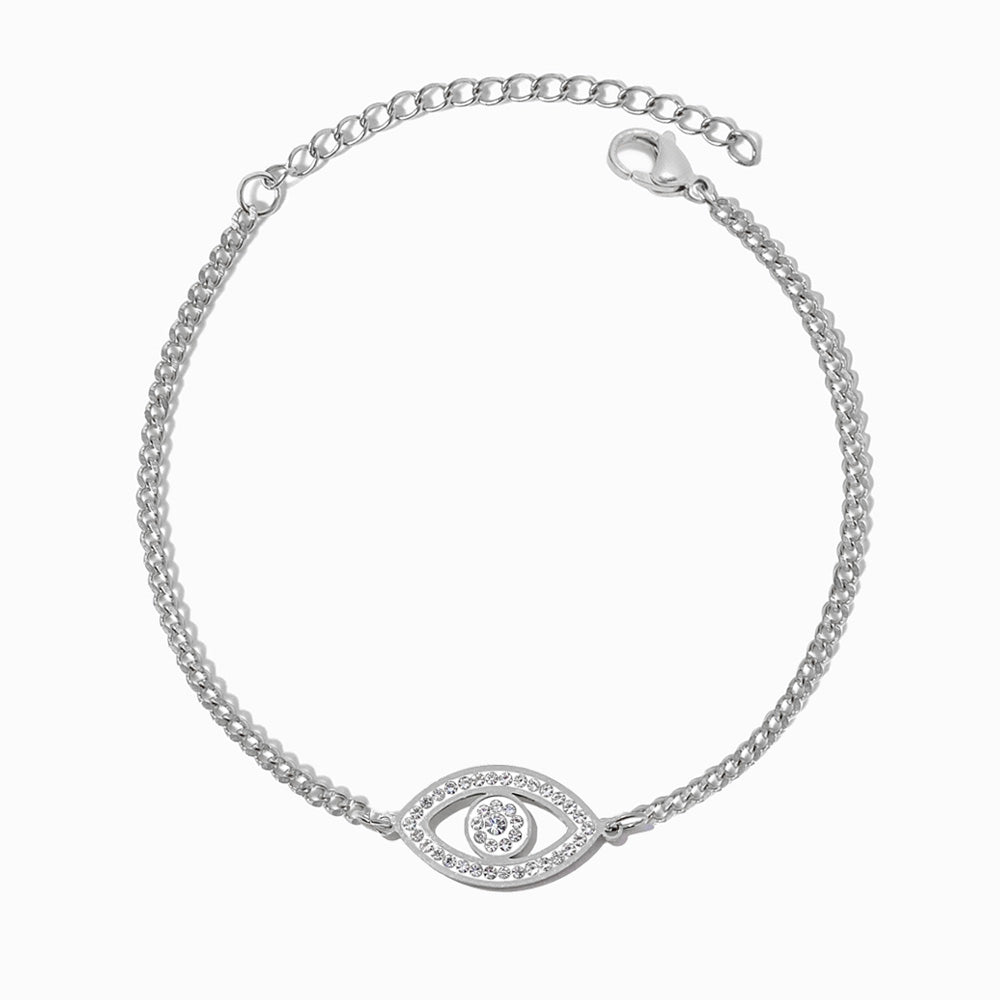 Braccialetto Occhio Turco SL2073 - Acciaio Inox