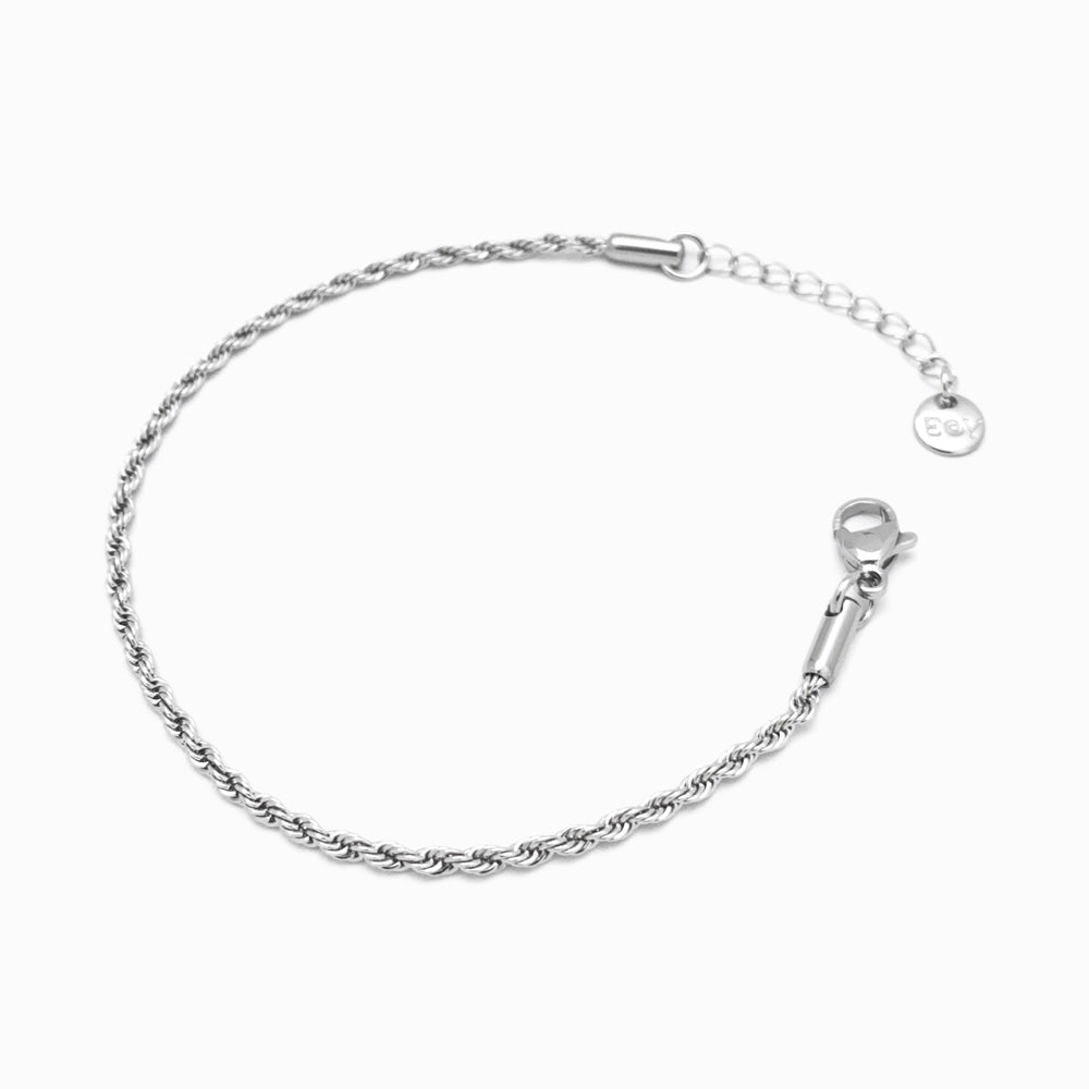 Pulseira Torcida SL3096 - Aço Inox Prateado