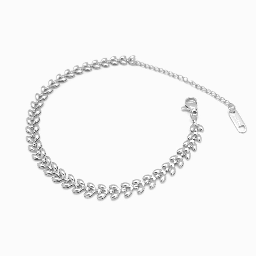 Pulseira Farinha de Trigo SL3032 - Aço Inox Prateado