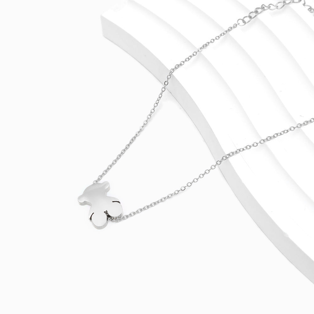 Pulseira Urso SL2007 - Aço Inox com Madrepérola