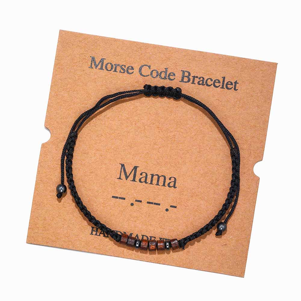 Pulseira Ajustável Código Morse