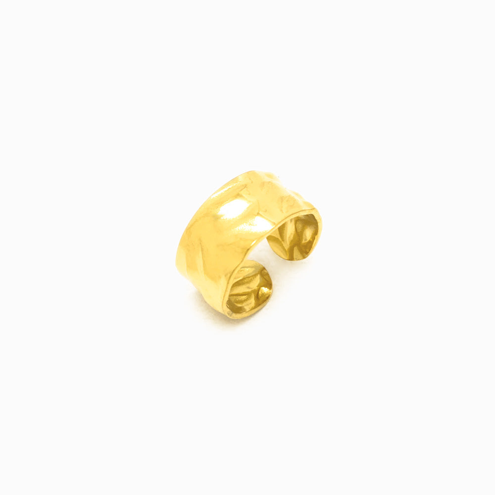 Anel Ajustável JZ1125 - Aço Inox Dourado