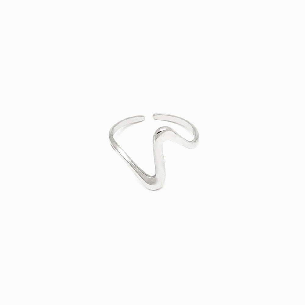 Anel Ajustável JZ1142 - Aço Inox Prateado