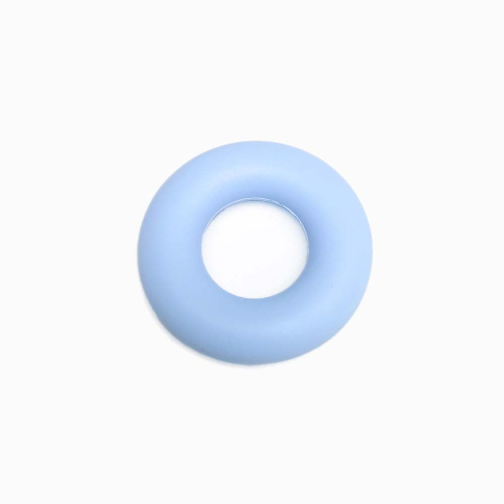 ANEL DE SILICONE DONUT AZUL BEBÉ