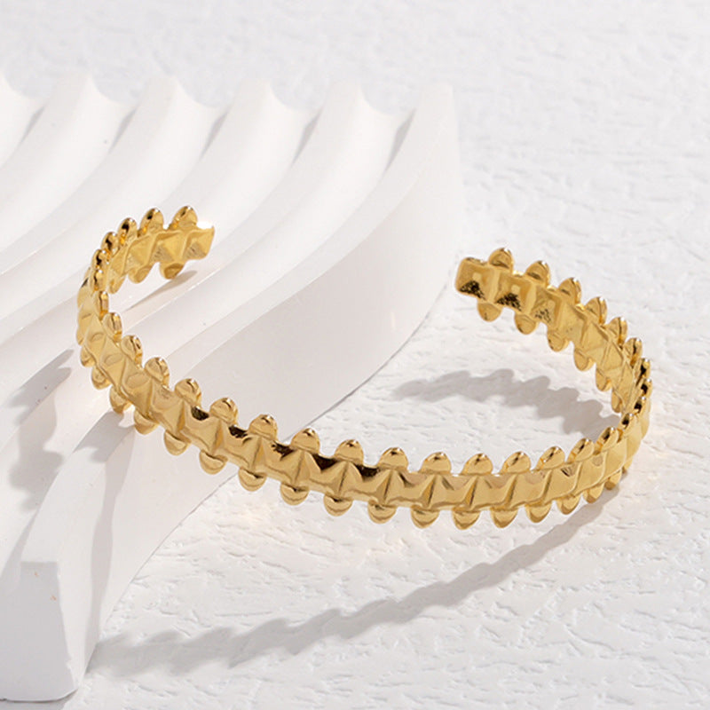 Bracelete Masculina Aço Inox SZ1009