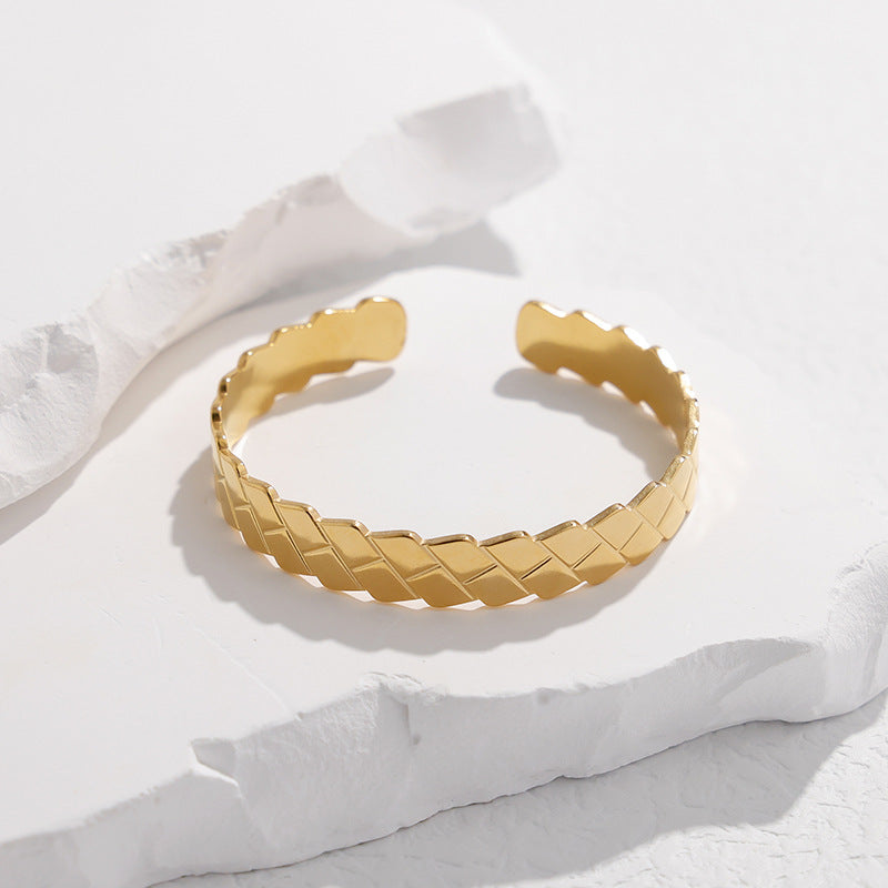 Bracelete Masculina Aço Inox SZ1019