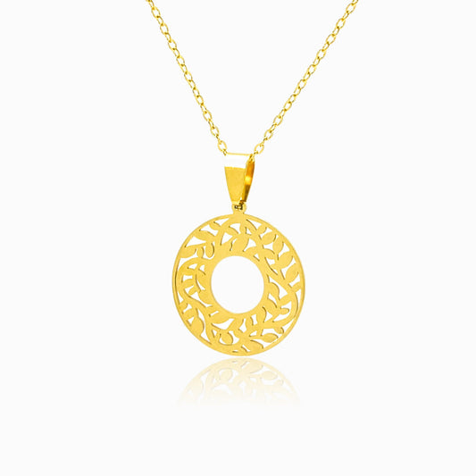 Colar Flor da Vida CL1040 - Aço Inox