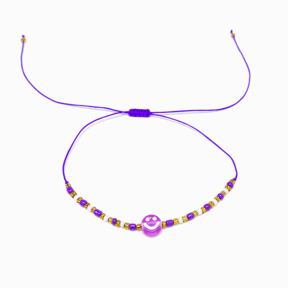 Pulseira de Miçanga com Smile PS1005