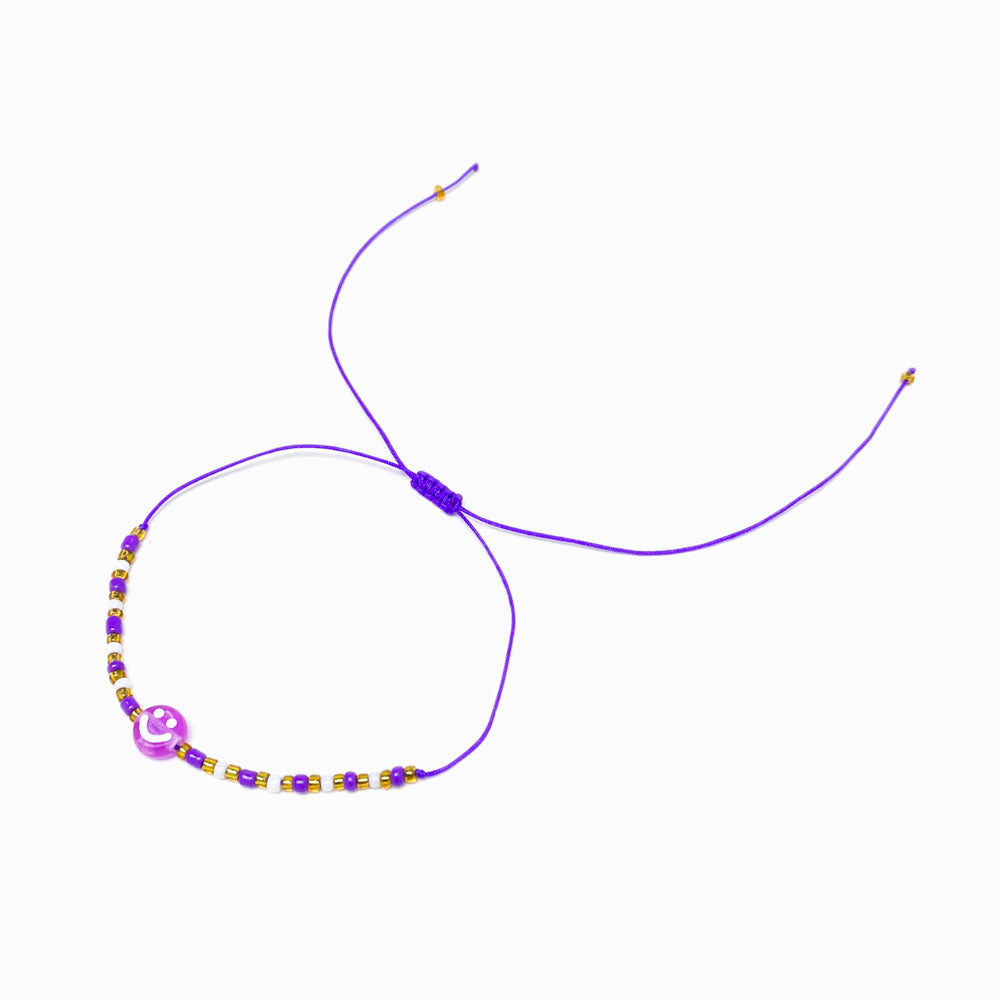 Pulseira de Miçanga com Smile PS1005