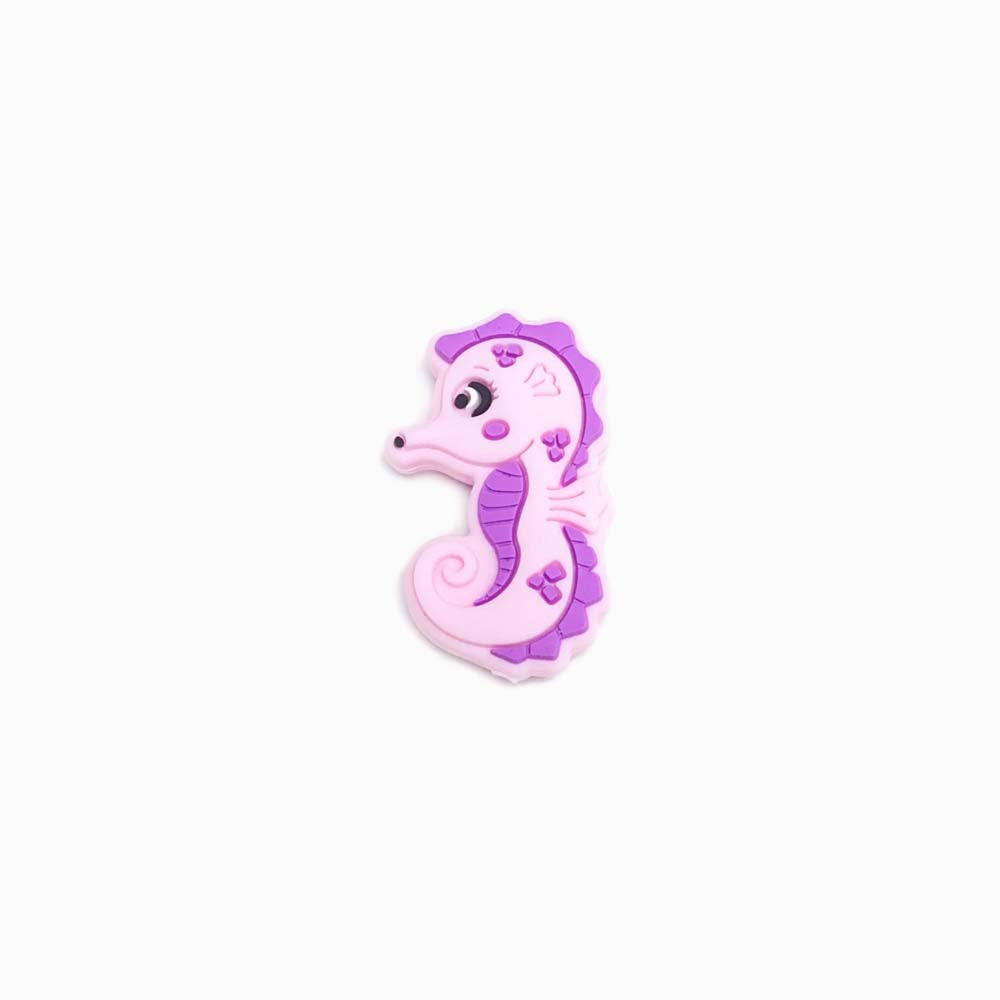 Contas de Silicone para Prendedor de Chucha Cavalo-marinho 35x22mm LAVANDA
