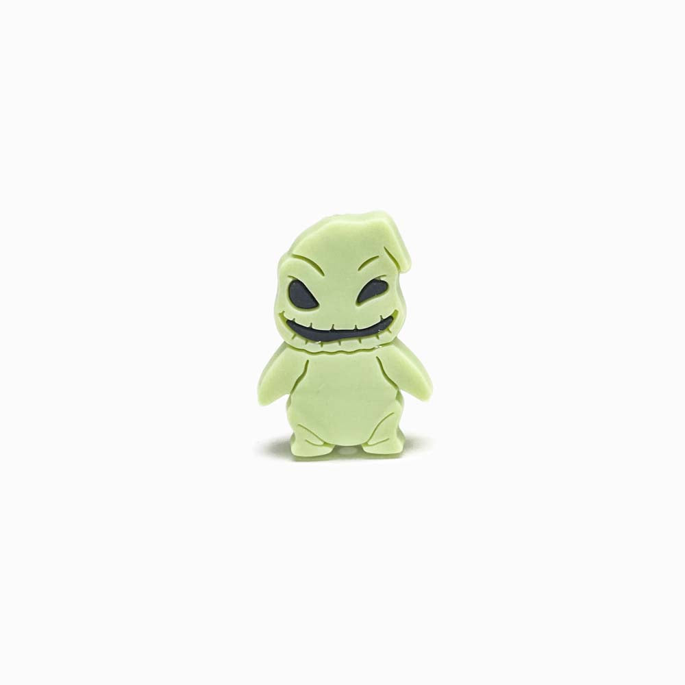 Contas de Silicone para Prendedor de Chucha Oogie Boogie VERDE