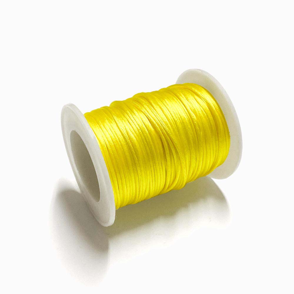 Fio de seda 2.5mm amarelo