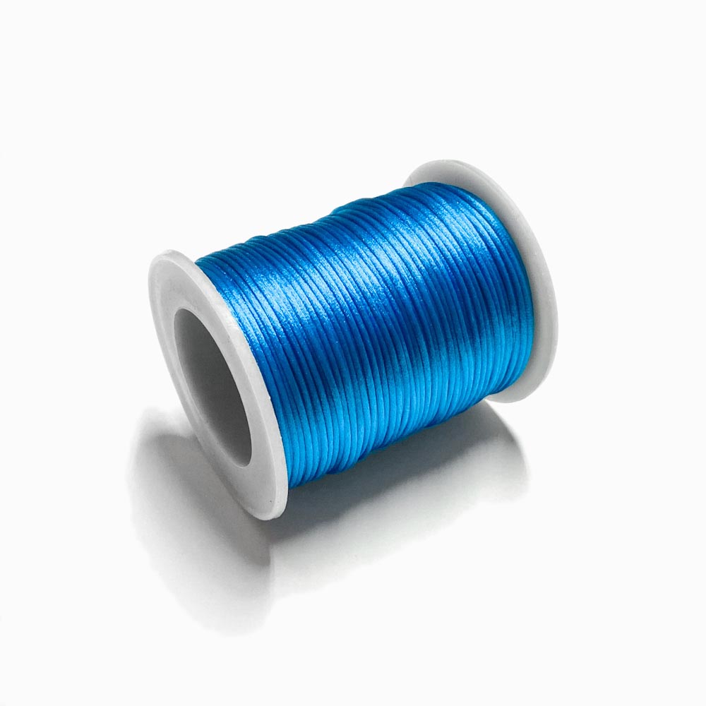Fio de seda 1.5mm azul royal