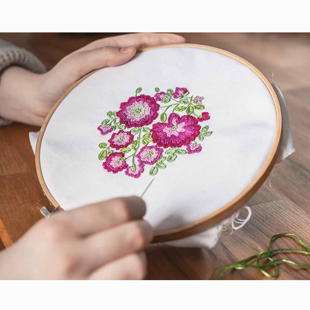 Flor de bordado