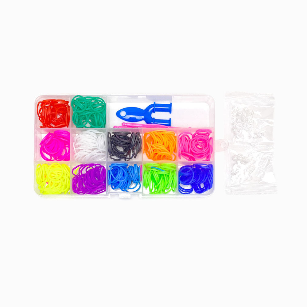 Kit de Pulseira de Elástico 450 Peças