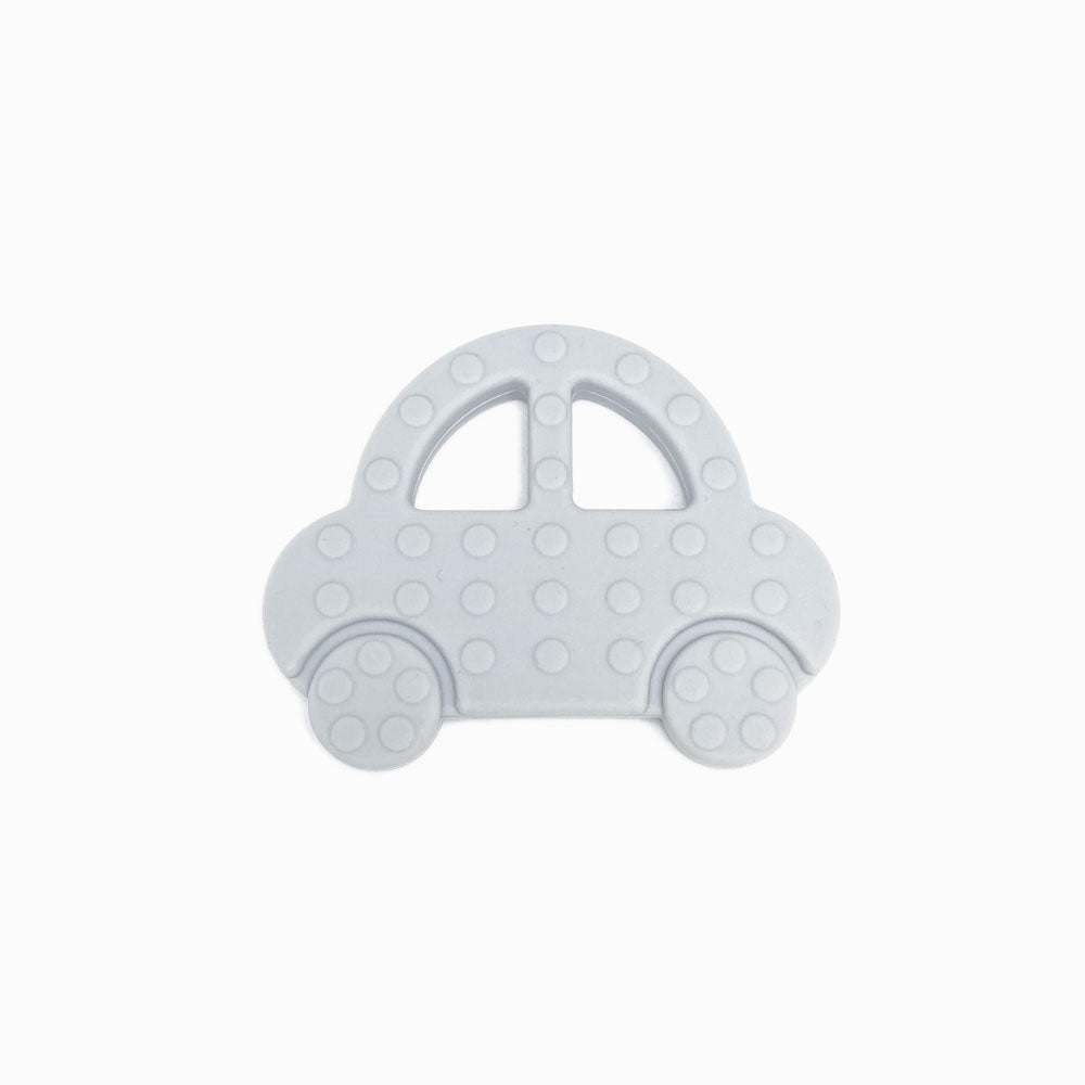 Mordedor de Silicone Carro CINZA