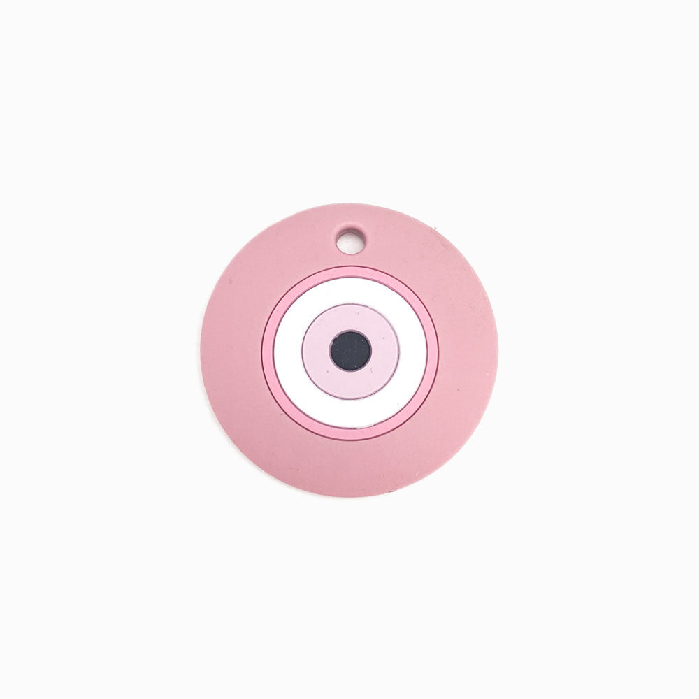 Mordedor de Silicone Olho Grego ROSA VELHO