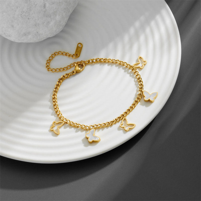 Pulseira Aço Inox Dourado SL1003