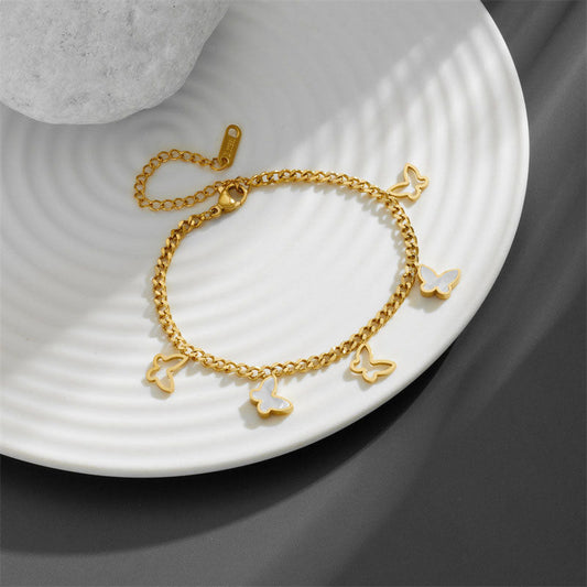 Pulseira Aço Inox Dourado SL1003