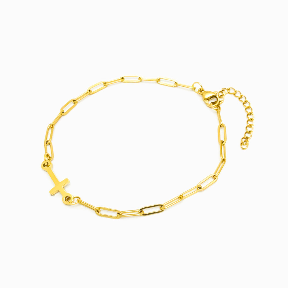 Pulseira com Cruz SL1038