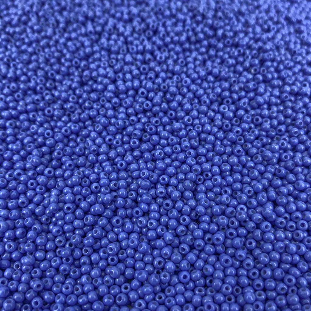 Missanga equilibrada 2mm azul