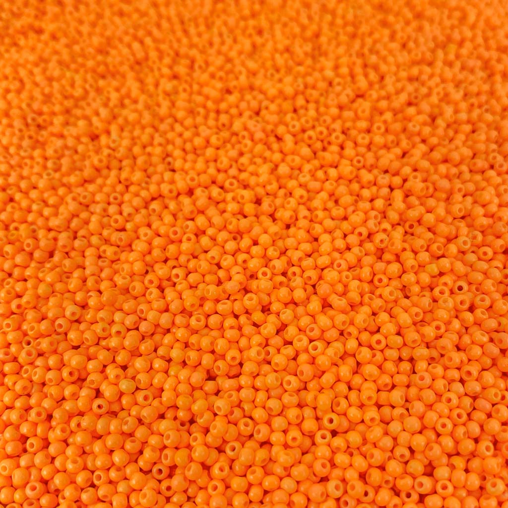 Missanga equilibrada 2mm laranja