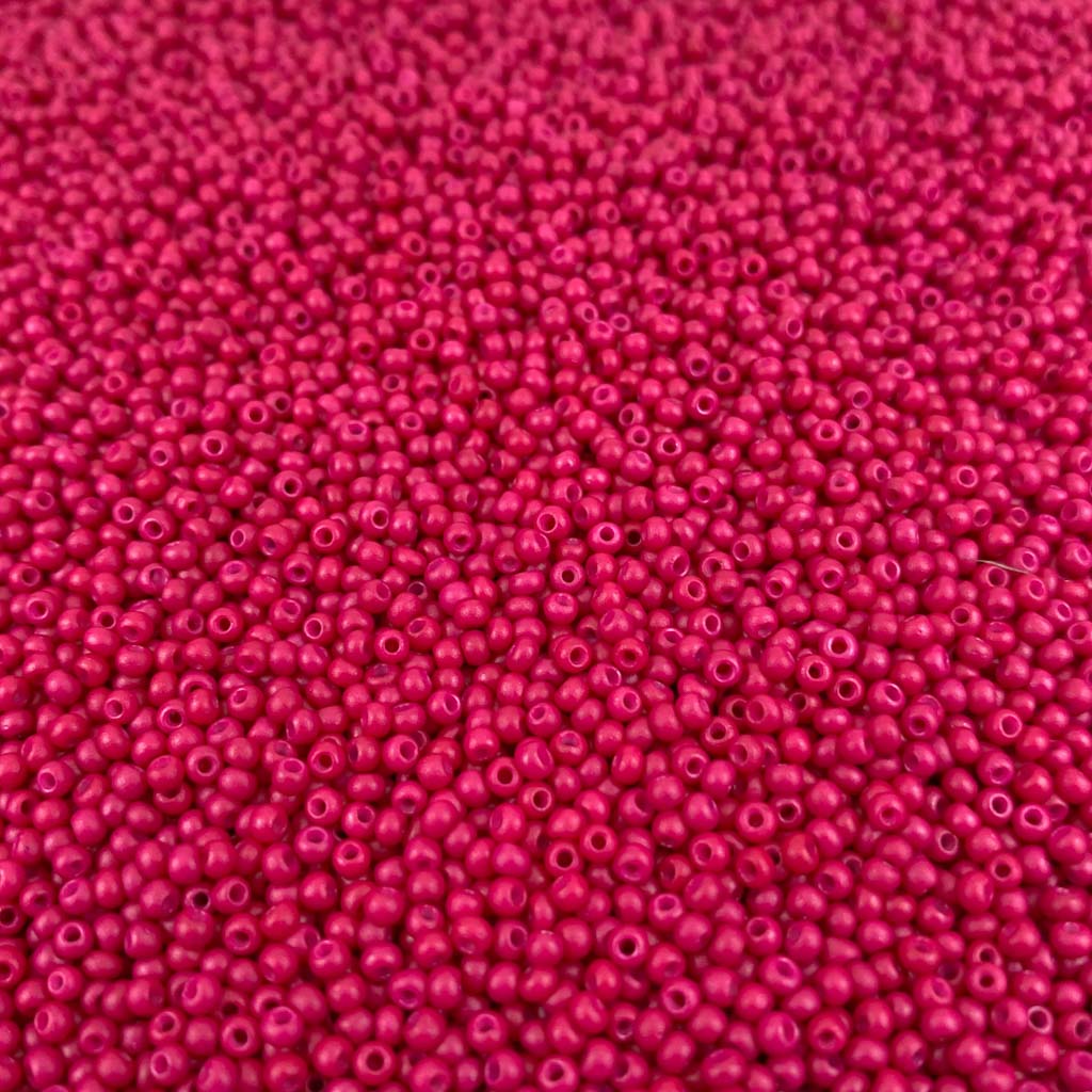 Missanga equilibrada 2mm rosa choque