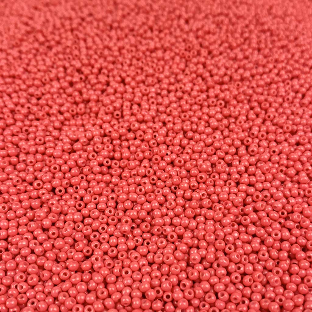 Missanga equilibrada 2mm rosa vermelho