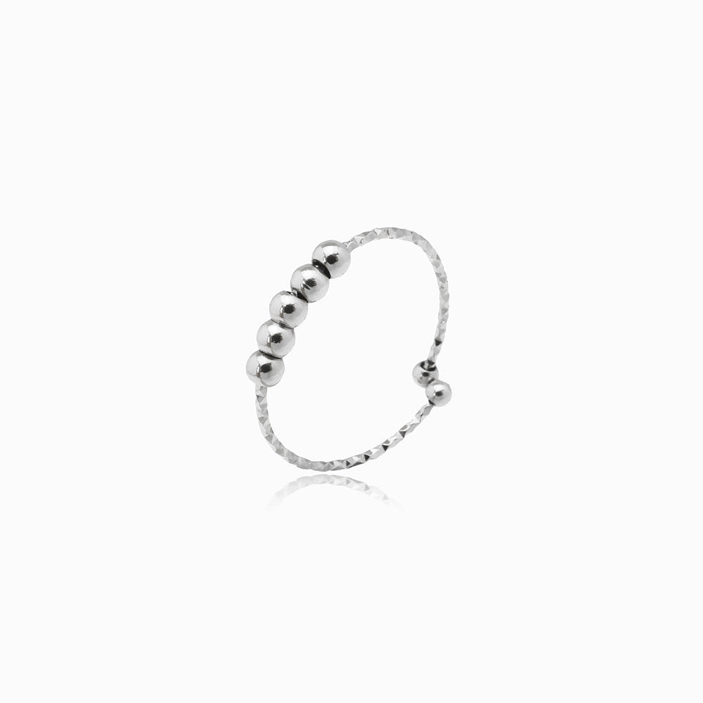 Anel Ajustável JZ1456 - Aço Inox Prateado