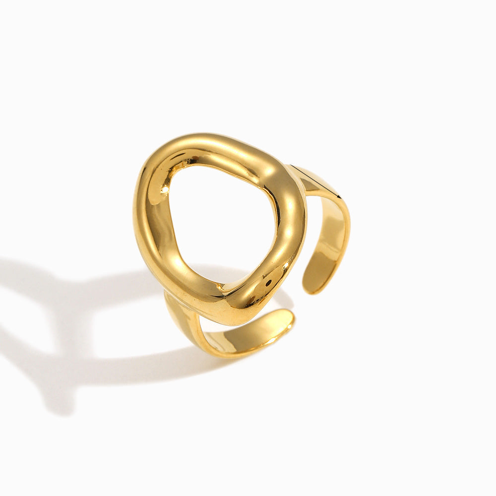 Anel Geométrico JZ1551 - Aço Inox