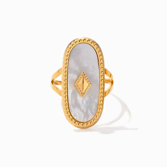 Anel Vintage 18.1mm JZ1543 - Aço Inox