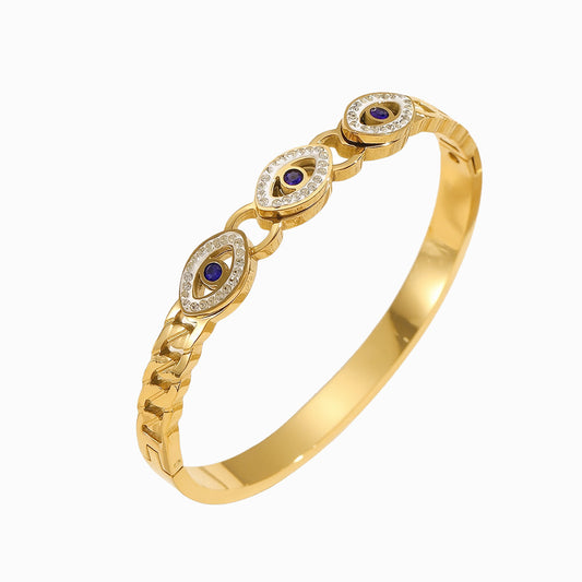 Bracelete Olho Turco SZ1090 - Aço Inox