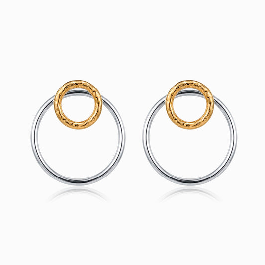 Geometric Earrings 32x30mm BR1591 - Stainless Steel