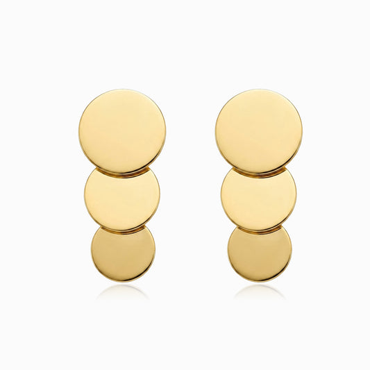 Brincos Geométricos 38x18mm BR3083 - Aço Inox