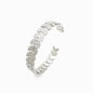 Bracelete Masculina Aço Inox Prateado SZ1001