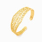 Bracelete Geométrico SZ1042 - Aço Inox Dourado