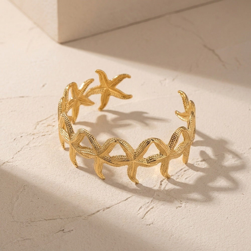 Bracelete Verão Estrela do Mar SZ1095 - Aço Inox