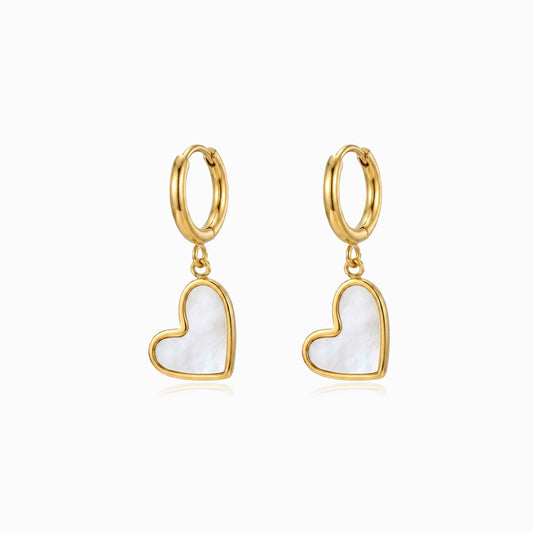 Brincos Coração BR3070 - Aço Inox