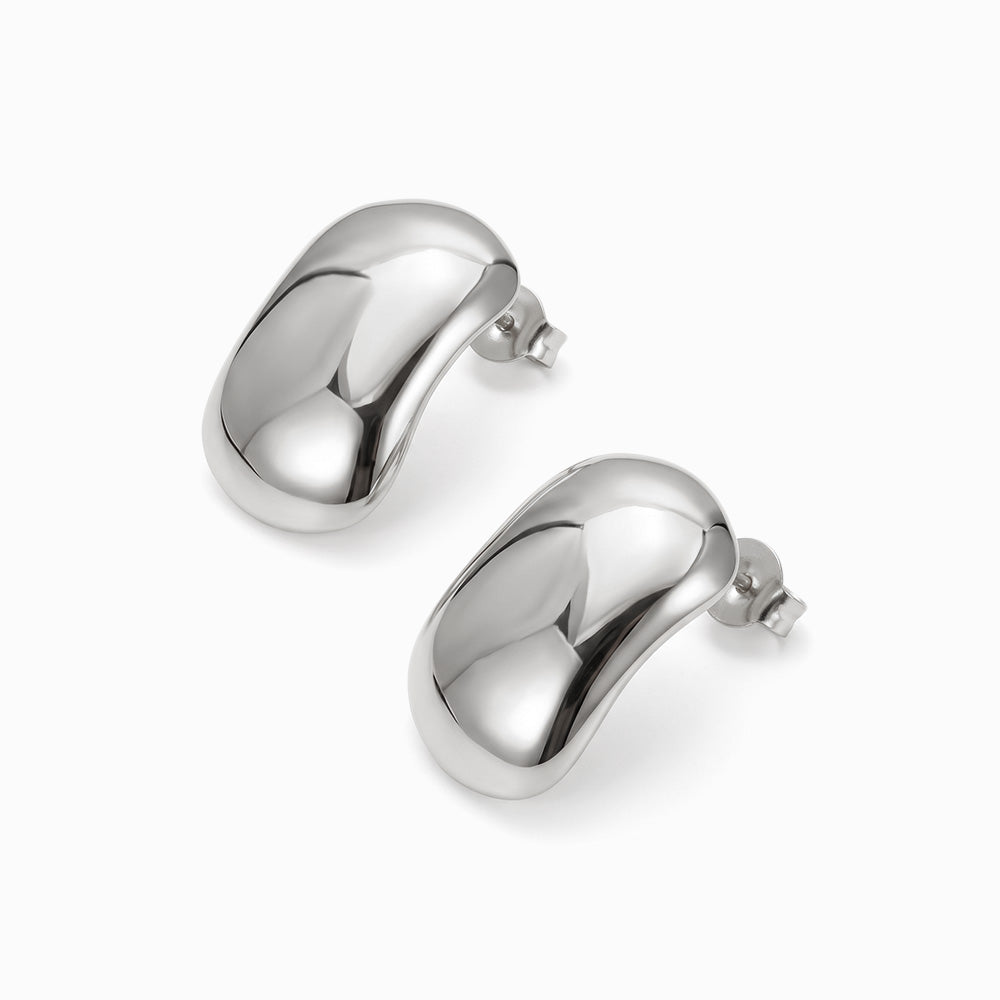 Brincos Geométricos BR1916P-JPR076 - Aço Inox