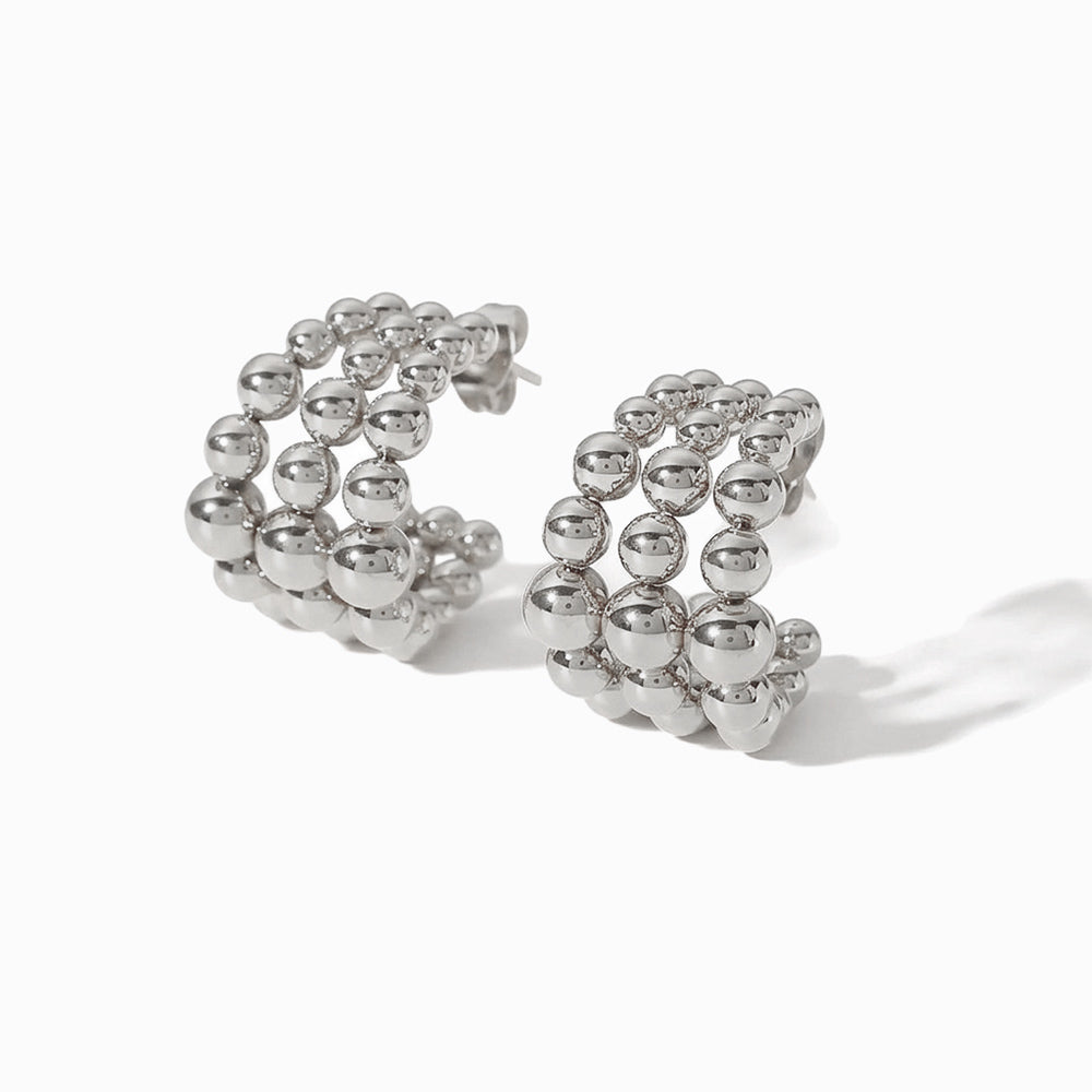 Brincos de Argola 20x19mm BR1697 - Aço Inox