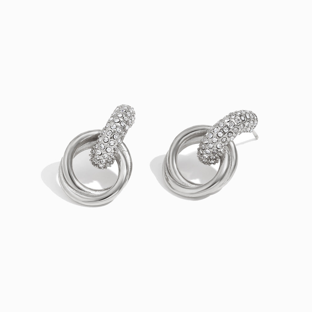 Brincos de Argola 24x15mm BR1830P-MJR120 - Aço Inox
