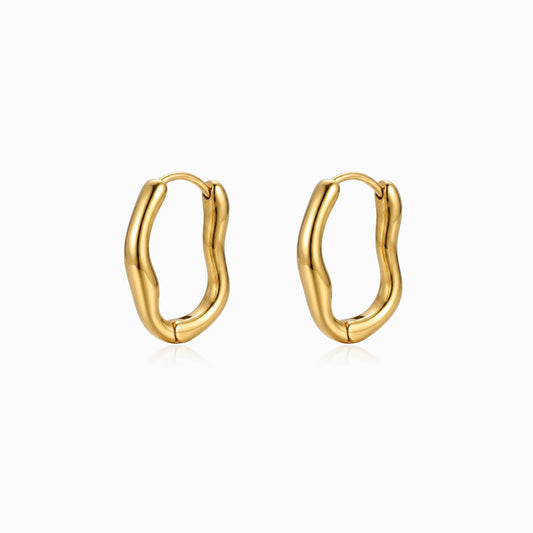 Brincos de Argola 25x20mm BR1848D-OJR120 - Aço Inox