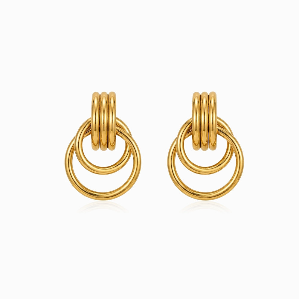 Brincos de Argola 28x19mm BR1930D-JPR106 - Aço Inox