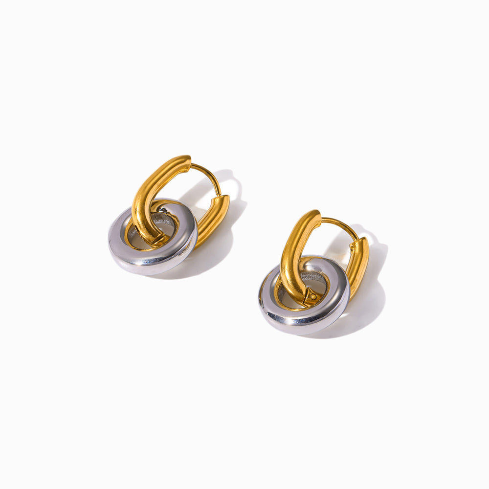 Brincos de Argola BR1866P-LQR085 - Aço Inox