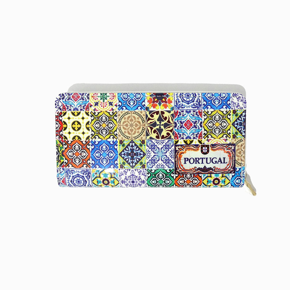 Conjunto 6un Carteira com Padrão Azulejos PT5032 (NÃO CORTIÇA)