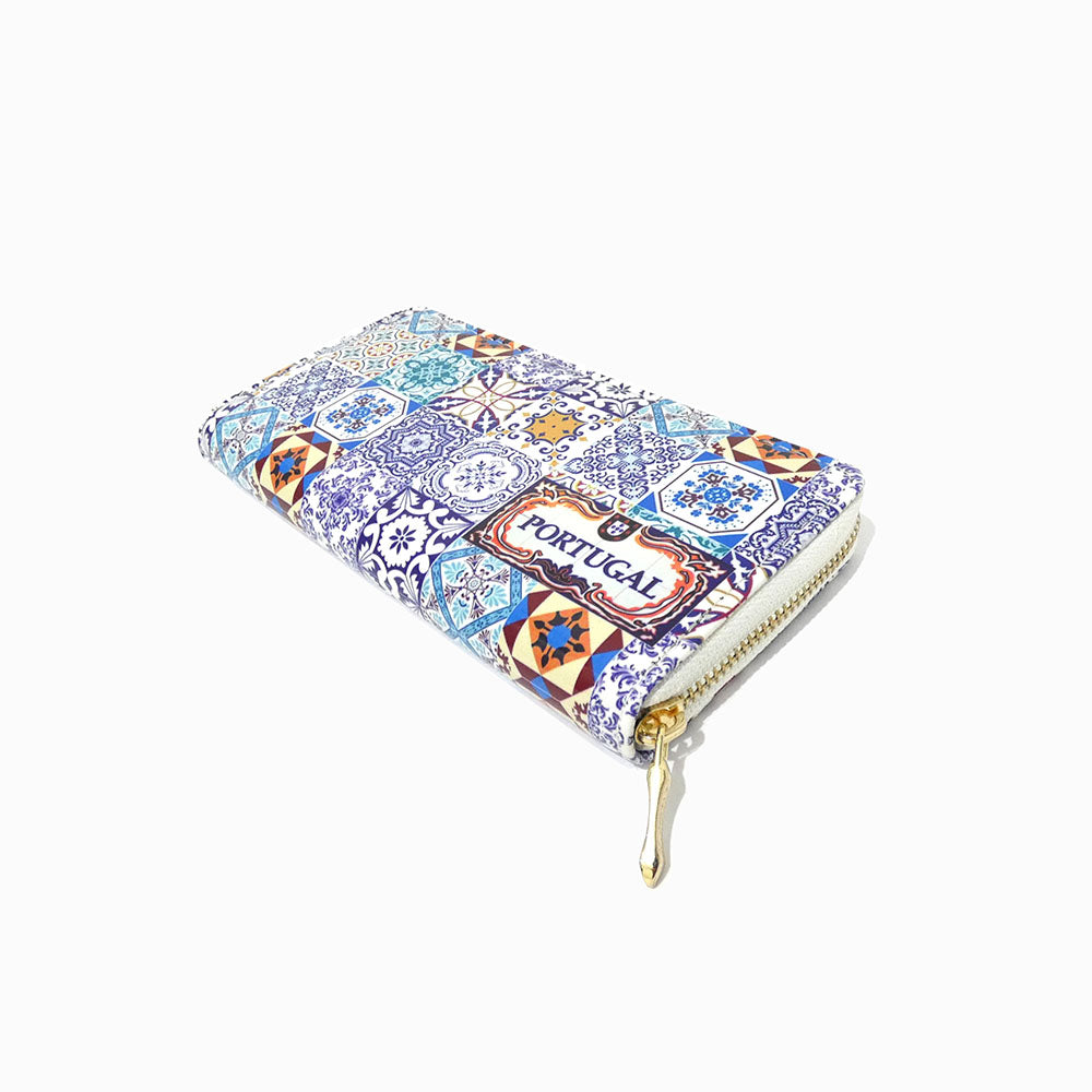 Conjunto 6un Carteira com Padrão Azulejos PT5032 (NÃO CORTIÇA)