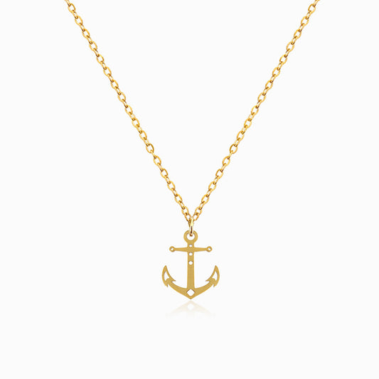 Colar para Criança CL1880 - Aço Inox Dourado