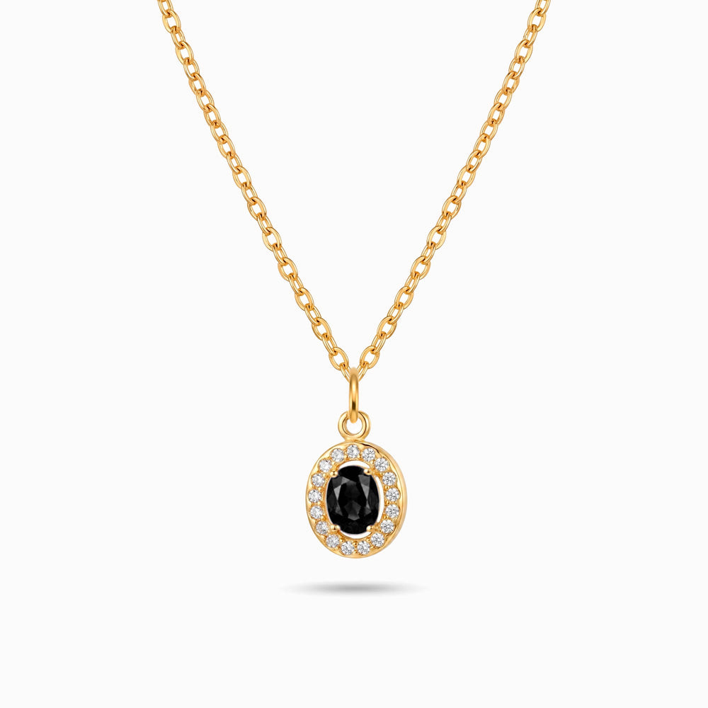 Collier Vintage avec Brillants CL0031 - Acier Inoxydable