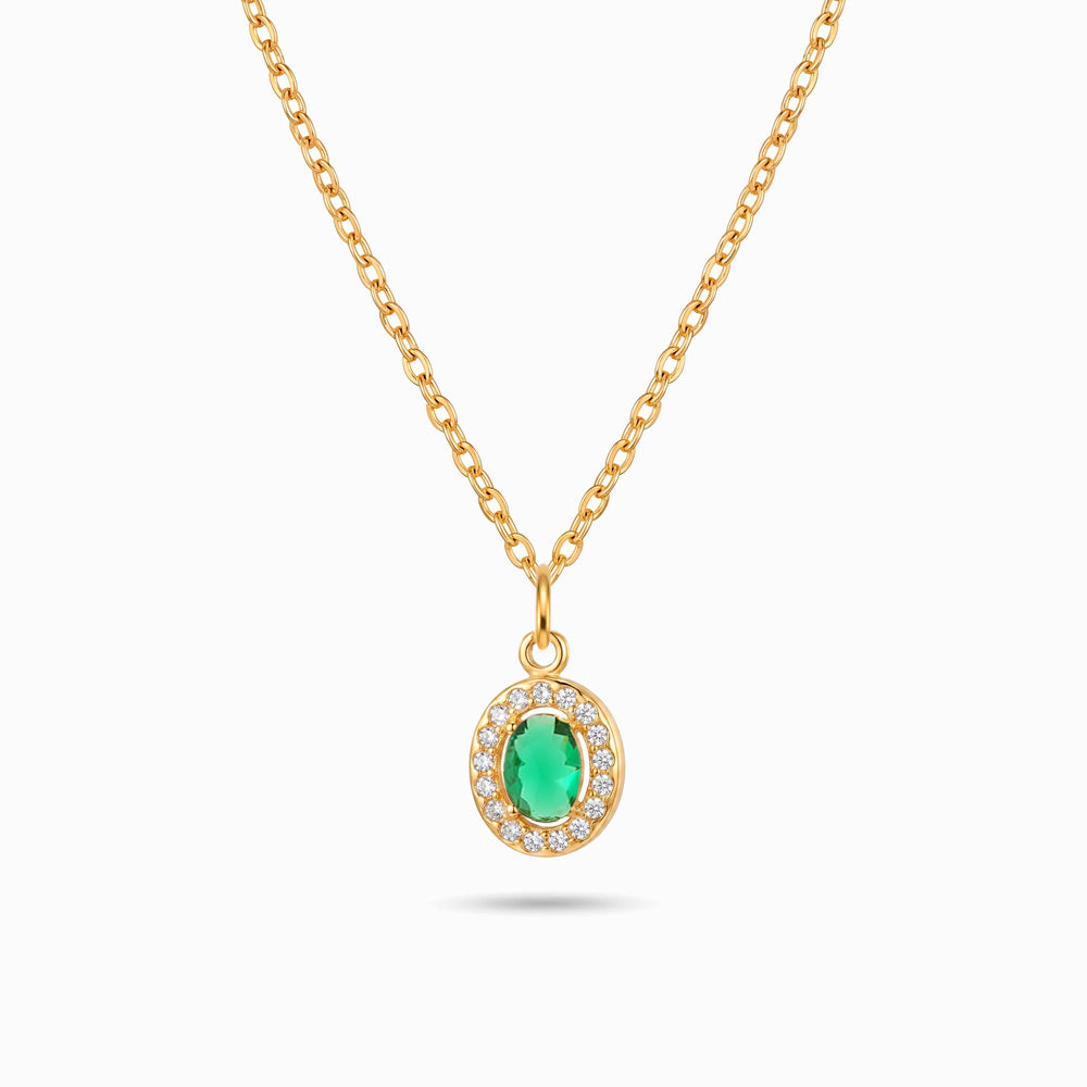 Collier Vintage avec Brillants CL0031 - Acier Inoxydable